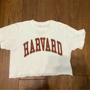 Harvard cropped t-shirt